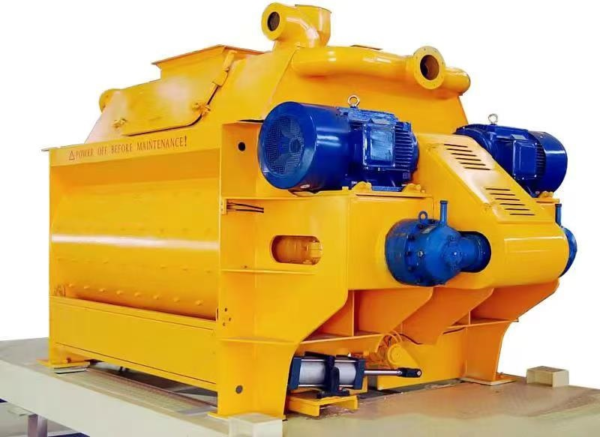 Twin Shaft Compulsory Concrete Mixer